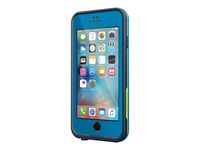 Lifeproof FRĒ SERIES iPhone 6 Plus/6s Plus Waterproof Case (5.5" Version) - Retail Packaging - BANZAI (COWABUNGA/WAVE CRASH/LONGBOARD)