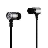 Ninety Plus B.Howard Celebrity Series, Hi-Res Earphone with Build in Microphone - Gun Metal, Compitable With All Mobile Device with 3.5mm Plug