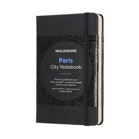 Moleskine Journey City Notebook, Paris, Hard Cover, Pocket (3.5" x 5.5") Black