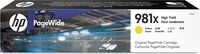 Hewlett Packard L0R11A 981X XL Yellow OEM Pagewide Ink Cartridge Ridge