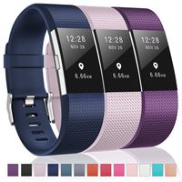 Humenn Bands Compatible with Fitbit Charge 2, 3 Pack Classic & Special Edition Replacement Bands for Fitbit Charge 2, Women Men