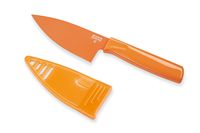 Kuhn Rikon Colori 4-Inch Chef's Knife, Mini, Orange