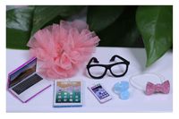 LPS Accessories Lot Laptop Tablet Phone Clothes Bow Skirt Glasses Collar Suit for LPS Cat Dachshund Great Dane Collie Rabbit