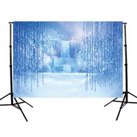 7x5FT Cenery Ice Cold Winter Photography ROMANCE In SNOW Romantic Photo Studio