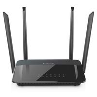 D-Link AC1200 Wifi Router - Smart Dual Band - Gigabit - MU-Mimo - High Power Antennas for Wide Coverage - Easy Setup - Parental CONTROLS (DIR-842)