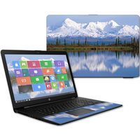 MightySkins Skin Compatible with HP 17t Laptop 17.3" (2017) - Mountains | Protective, Durable, and Unique Vinyl Decal wrap Cover | Easy to Apply, Remove, and Change Styles | Made in The USA