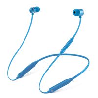 Bluetooth Headphones Sports Wireless Neckband Earbuds Sweatproof Headset Magnetic attraction Stereo Earphones for Running Workout Gym Noise Cancelling (Blue)