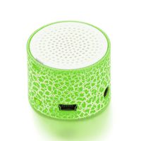 Foshin Mini Portable LED Speakers Wireless Hands Free Speaker with TF Portable Line-in Speakers