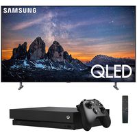 Samsung QN75Q80RA 75" Q80 QLED Smart 4K UHD TV (2019 Model) with Microsoft Xbox One X 1TB Console
