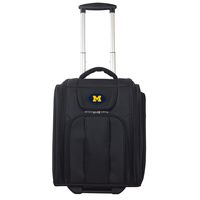 NCAA Michigan Wolverines Deluxe Wheeled Laptop Overnighter
