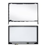 LCDOLED Compatible 15.6 inch FullHD 1080P LED LCD Display Touch Screen Digitizer Assembly + Bezel Replacement for Lenovo Edge 15 80K90001US