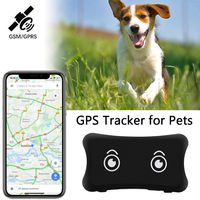 YangtongLK GPS Pet Tracker, Real Time Dogs Cats Locator Finder - Waterproof|Alarm|, Security Fence|Remote Monitoring - Fits for All Android iOS Devices
