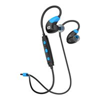 MEE audio X7 Stereo Bluetooth Wireless Sports In-Ear Headphones (Blue/Black) (Renewed)