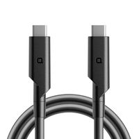 nonda USB-C to USB-C Data Transfer & Charging Cable (USB 3.1), 10.0GBPS Data Transfer, 100W/5A, 3.4ft/1m, Quick Charge and Data Sync for New MacBook and Other Devices with USB Type C, 2 Pack