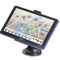 Truck GPS Navigation System Xgody 886 7 Inch Capacitive Touch Screen SAT NAV Navigator for Car with Lifetime US Maps Updated Sunshade Support Speed and Red light Warning