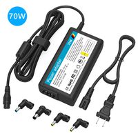 65W 45W Power Adapter Replacement Charger for HP Laptop, Portable Slim Charger with Multi Tips for HP Pavilion x360 x2 11 11t 13 15 M3 TouchSmart 15 17 2-in-1 Touchscreen Laptop(Automatic Voltage)