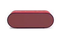 Sony SRSX2 Ultra-Portable NFC Bluetooth Wireless Speaker (Red) with Speakerphone (Renewed)