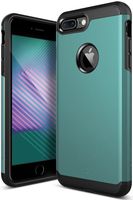 Caseology Legion for Apple iPhone 8 Plus Case (2017) - Reinforced Protection - Aqua Green