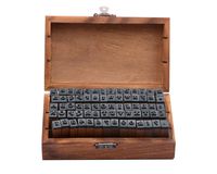 Wooden Rubber Number Letter, Dedoot 70 pcs Alphabet Stamps Vintage Wooden Rubber Letter Number and Symbol for Card Making Painting Teaching