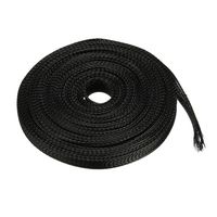 uxcell PET Sleeving 32.8 Feet 10m Expandable Cable Wrap 12mm Dia Wire Sheath Black