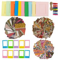 Ngaantyun 5 in 1 Bundle Kit Accessories for Fujifilm Instax Mini 9/8 Mini Liplay Camera - Pack of Sticker Frames, Plastic Desk Frame, Hanging Clips with String