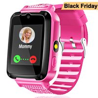 [SIM Card Included]Kids Smart Watch Phone for 3-14 Year Boys Girls HD Touch Screen Sports Smartwatch with Call SOS Camera Games Flashlight Outdoor Smart Cell Phone Wrist Watch Birthday Gifts