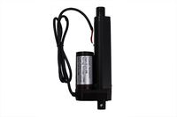 DEMOTOR PERFORMANCE 4 Inch 4" Stroke Linear Actuator 12 Volt 12V 225 Pounds lbs Maximum Lift,Black