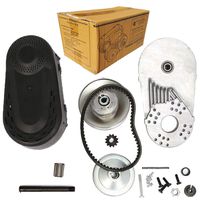 Bullet Lines Torque Converter Go Kart Clutch Replaces Comet TAV2 1 inch 30-100 Manco 10t & 12t #35,40 or 41 Chain Small Engine Belt Drive (1" 10T 40/41)