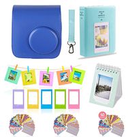Polaroid Accessories. Polaroid Camera PIC-300 Instant Film Bundle, 9 PC Kit Includes: Polaroid Case + Strap + Photo Album + Standing Album + Wall Hanging Frames + 60 Stickers + 5 Frames, Gift Set