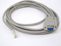 ADTRAN 1200881E1 CRAFT CABLE/CONSOLE CABLE - DB-9 TO RJ45 10FT GREY/ 1 YEAR WARRANTY