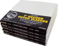 (500) 7" Record Outer Sleeves - Super Clear Premium 2 Mil Thick - Perfect Fit, Archival Quality - 7-1/16" x 7-1/4" - #07SB02