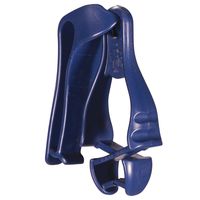 Ergodyne Squids 3405MD Metal Detectable Glove Grabber with Belt Clip Mount, Deep Blue