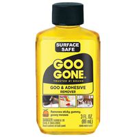 Goo Gone Adhesive Remover - 3 Ounce - Goo and Adhesive Remover for Stickers, Tape, and Sticky Messes