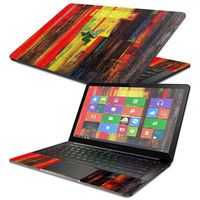 MightySkins Skin Compatible with Razer Blade Stealth 13.3" 2017 - Painted Wood | Protective, Durable, and Unique Vinyl Decal wrap Cover | Easy to Apply, Remove, and Change Styles | Made in The USA