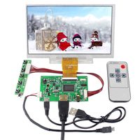 VSDISPLAY 7" 7 inch 1024x600 IPS LCD Screen with HDMI Controller Board Fit for Raspberry Pi
