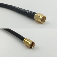 15 feet RFC195 KSR195 SMA MALE to SMB FEMALE Pigtail Jumper RF coaxial cable 50ohm High Quality Quick USA Shipping