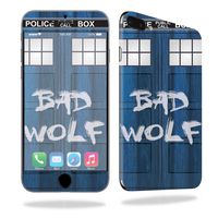 MightySkins Skin Compatible with Apple iPhone 7 Plus - Time Lord Box | Protective, Durable, and Unique Vinyl Decal wrap Cover | Easy to Apply, Remove, and Change Styles | Made in The USA