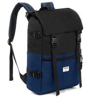 KINGSLONG Laptop Outdoor Backpack 15.6 Inch Top-Flap Men Rucksack for Travel, Hiking, Camping