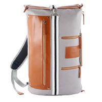 Saint Maniero Men Backpack Women Backpack Laptop Bag School Bag [Grey]