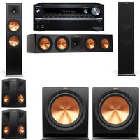 Klipsch RP-280F Tower Speakers-5.2-Onkyo TX-NR838