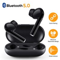 Wireless Earbuds Bluetooth 5.0 Stereo Earphones Headphones Built-in Mic, In-Ear Wireless Noise Canceling Sweatproof Running Earbuds, True Wireless Earbuds with Charging Case for Cell Phone/Android