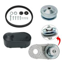 BLACKHORSE-RACING Go Kart Torque Converter for Predator 6.5HP 212CC Clutch Set Replaces Comet TAV2 3/4 Inch 30-75 Manco Fit All Engines with a 3/4 inch Straight crankshaft