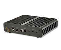 Kingdel Barebone Intel Broadwell i7 5th Generation CPU, 4K HTPC, Fanless Mini Box PC with Intel HD5500 Graphics, 2xHDMI, 2xLAN, 1xSPDIF, 4xUSB3.0, Wi-Fi, Windows 10 Pro