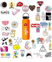 Stickers for Water Bottles,Funny Stickers-45 Pack Waterproof,Aesthetic,Trendy Stickers for Teens,Girls Perfect for Waterbottle,Laptop,Phone