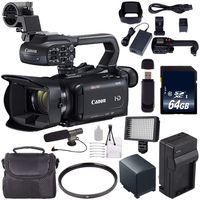 Canon XA15 Compact Full HD ENG Camcorder #2217C002 + 64GB Memory Card + BP-820 Replacement Lithium Ion Battery Bundle 2
