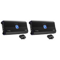 Planet Audio 4 Channel Full Range Class A/B MOSFET Amplifier PL2400.4 (2 Pack)