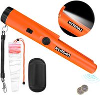 Kuman Pin pointer Water Resistant Metal Detectors with Holster Treasure Hunting Unearthing Tool Accessories Buzzer Vibration Automatic Tuning KW30