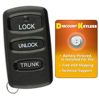 For 02-05 Chrysler Sebring Coupe, Dodge Stratus Coupe, 02-06 Mitsubishi Galant, 03-06 Eclipse Keyless Entry Remote Key Fob OUCG8D-525M-A, G8D-525M-A