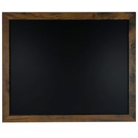 Rustic Framed Premium Surface Magnetic Chalk Board- 18"x22" by Loddie Doddie. Perfect Board for use with Chalk Markers and Home Decor