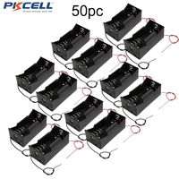 1 Slot D Cell Battery Holder With Two Wires (50pc)
